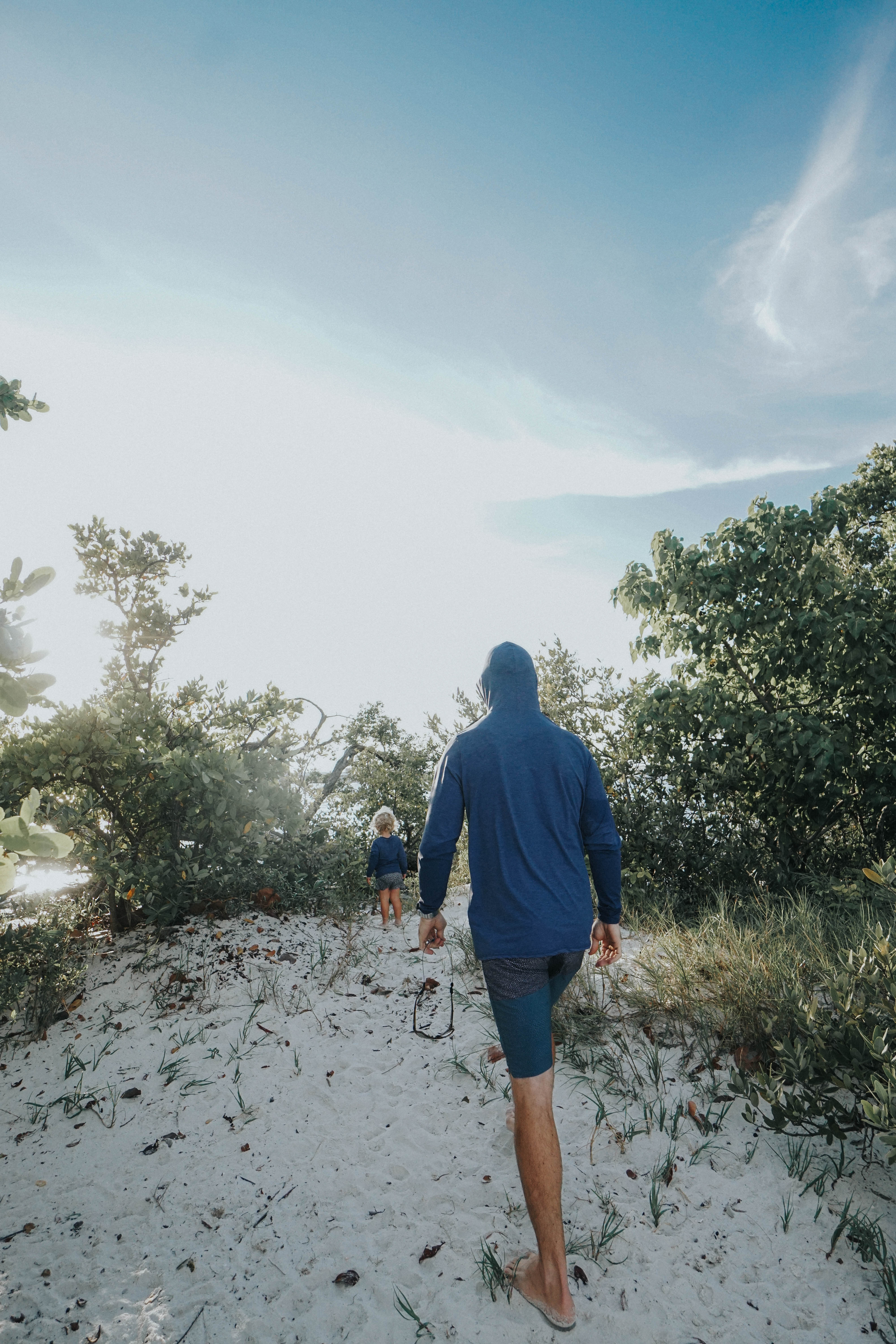 Unisex Smoke Camo Long Sleeve Light Weight Hoodie | UPF+